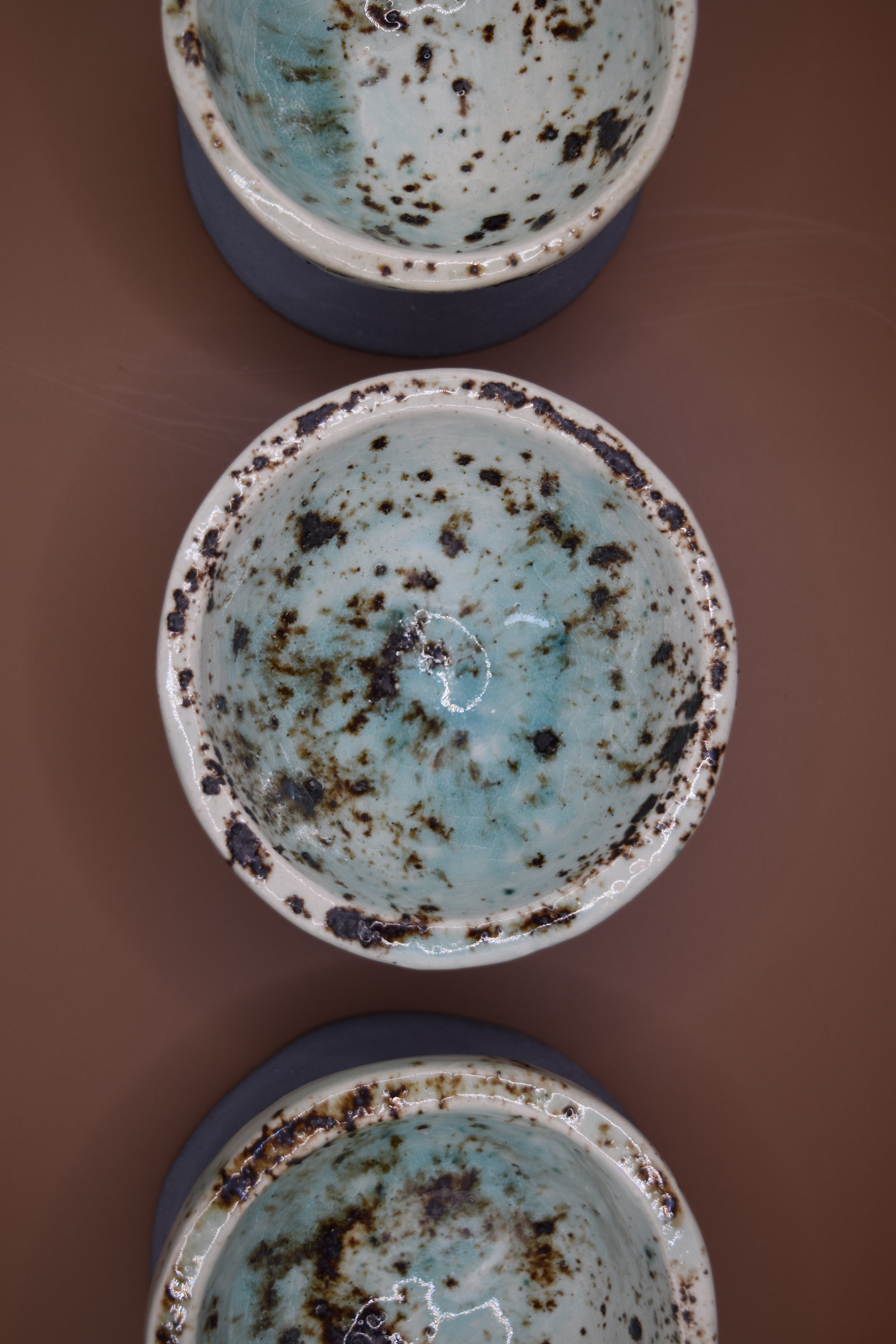 Cuencos Aqua con Manchas