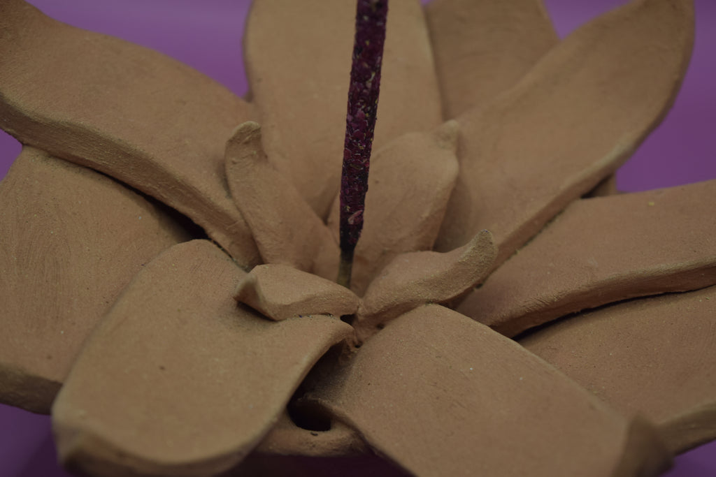 Porta Incienso / Copalera Flor de Loto