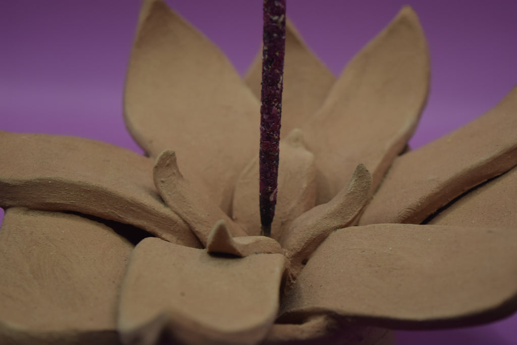 Porta Incienso / Copalera Flor de Loto