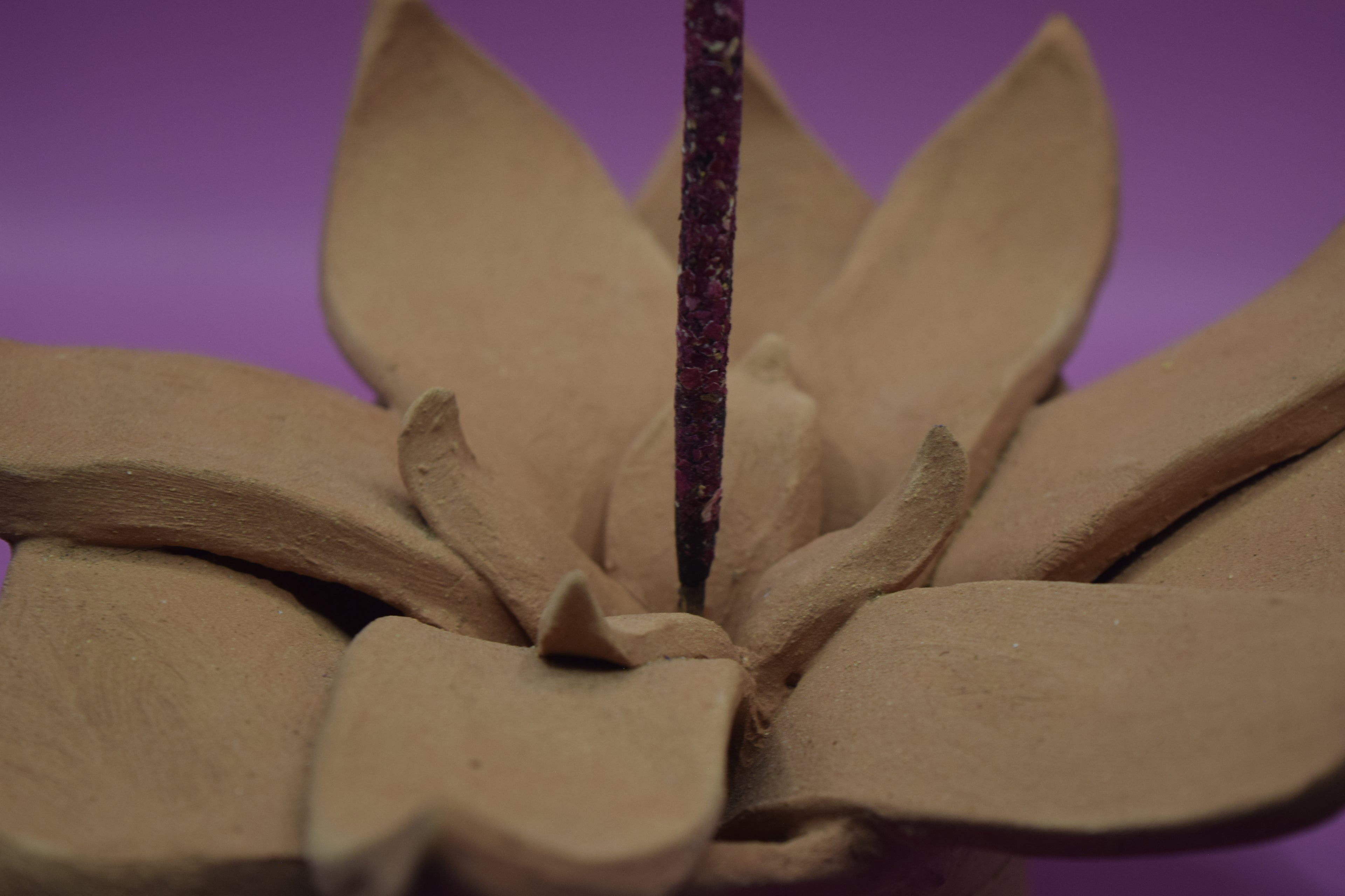 Porta Incienso / Copalera Flor de Loto